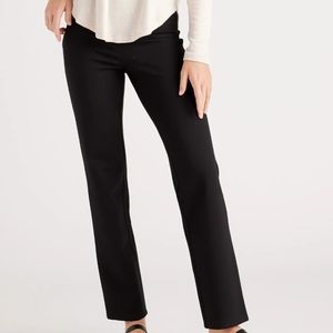 Quince Ultra-Stretch Ponte Straight Leg Pant - Inseam 28"